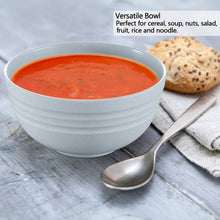 Load image into Gallery viewer, 【Set Of 6】 Unbreakable Cereal Bowls 24 OZ Set Wheat Straw Bowls Microwave and Dishwasher Safe BPA Free E-Co Friendly Bowl Beige Color for Cereal, Serving Soup, Oatmeal, Pasta and Salad