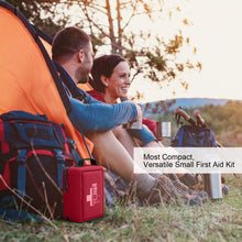 Load image into Gallery viewer, Homstockplus First Aid Kit, Trauma Kit with Labelled Compartments Molle System for Car, Hiking, Backpacking, Camping, Traveling, and Cycling