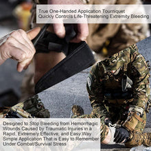 Load image into Gallery viewer, Emergency Trauma Kit with CAT Tourniquet, Emergency Treatment Care EMT First Aid Kit 【BLACK】