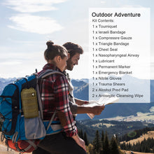 Load image into Gallery viewer, Homestockplus IFAK Trauma Kit,Emergency IFAK First Aid Kit with CAT Tourniquet,Chest Seals, Israeli Bandage for Emergency Treatment Care Trauma Kit…