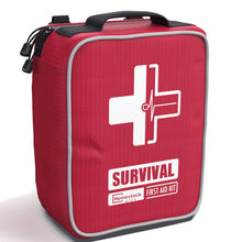 Load image into Gallery viewer, Homestockplus Survival First Aid Kit with Labelled Compartments Molle System First aid Kits for Car, Hiking, Backpacking, Camping, Traveling, and Cycling