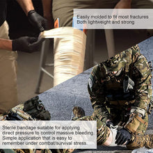 Load image into Gallery viewer, Homestockplus [2021 Upgrade] Trauma First Aid Kit with Survival Gear Outdoor Tactical Gear Set Military Grade Molle System for Camper Travel Hunting Hiking and Adventures（RED）
